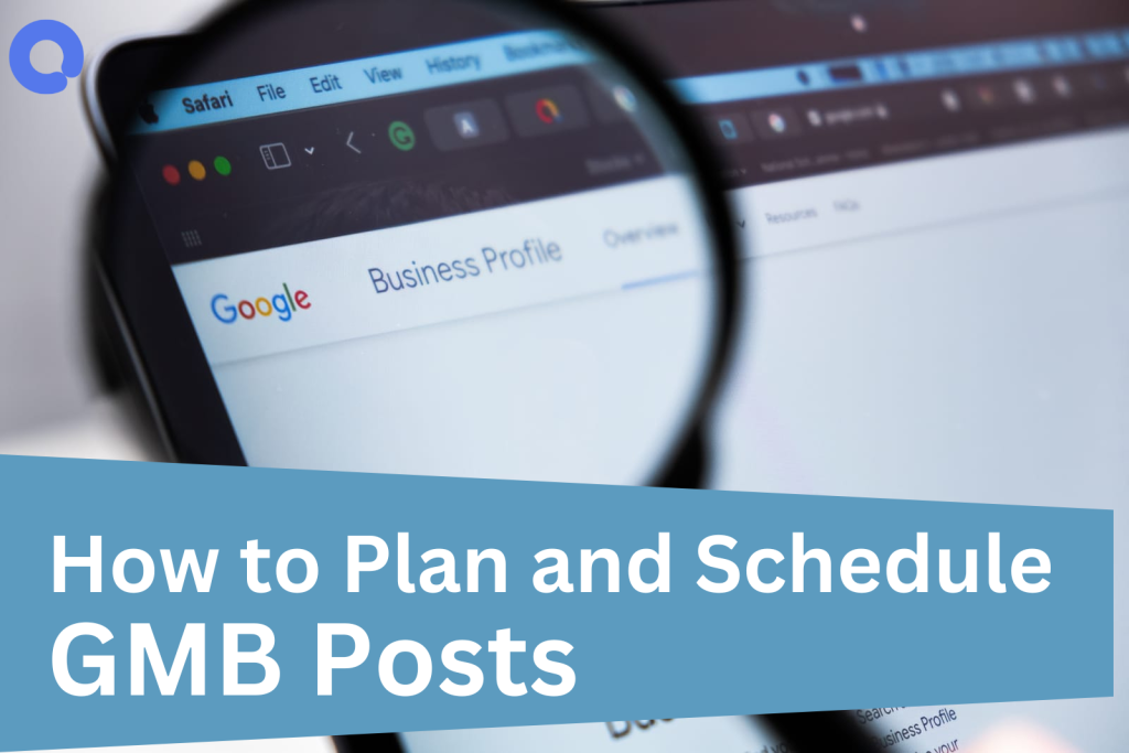 how to schedule Google My Business Posts