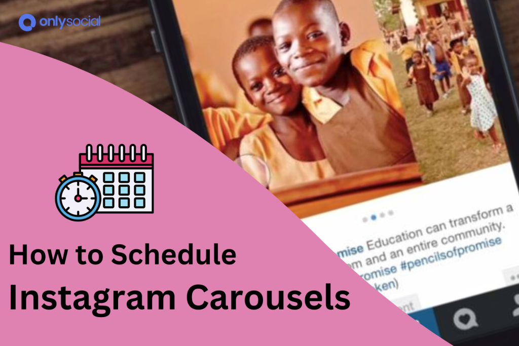 how to schedule Instagram carousel