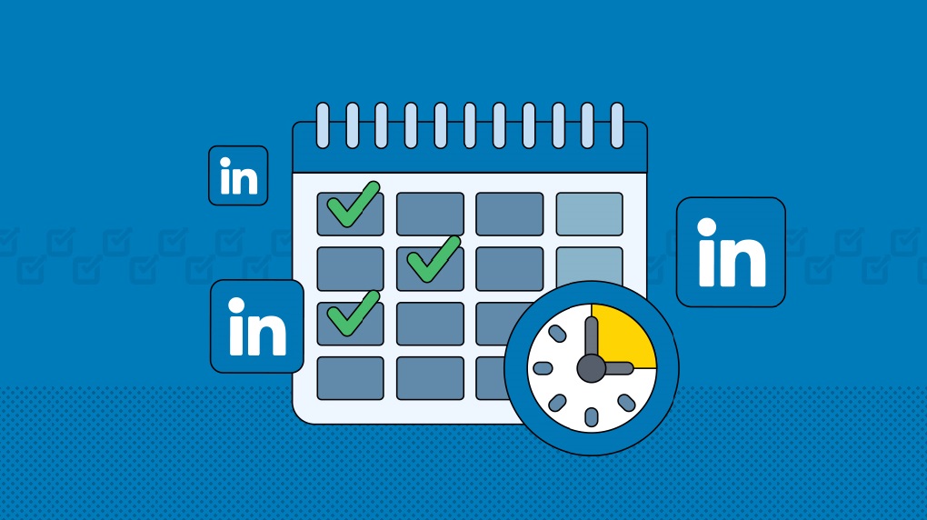 how to schedule LinkedIn posts