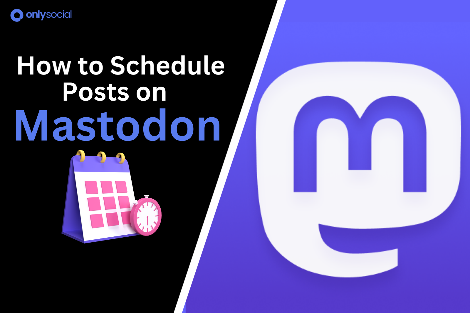 How to schedule posts on Mastodon