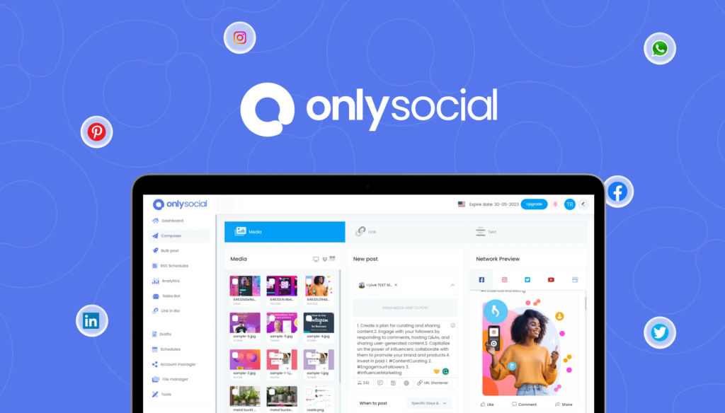 OnlySocial scheduler