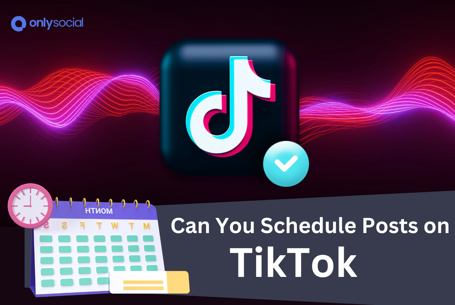 how to schedule posts on TikTok