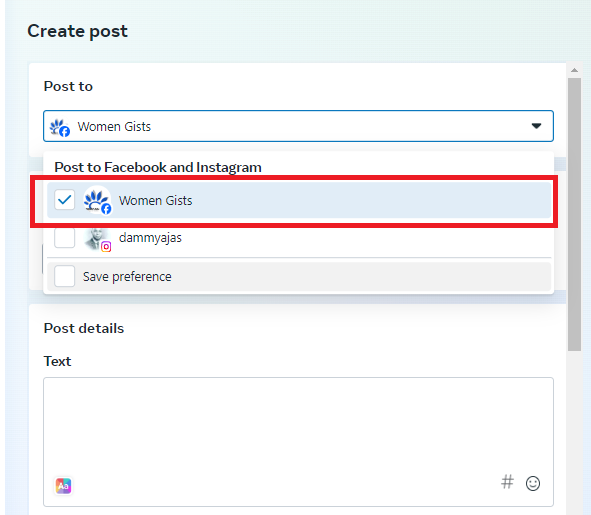 automate Facebook post