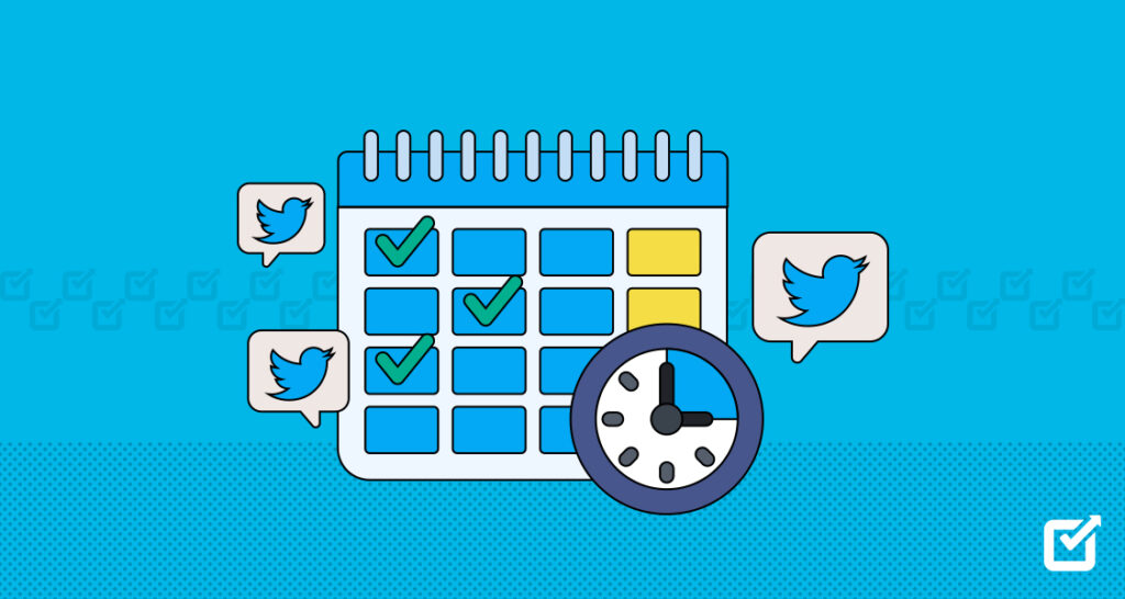 How to schedule tweets