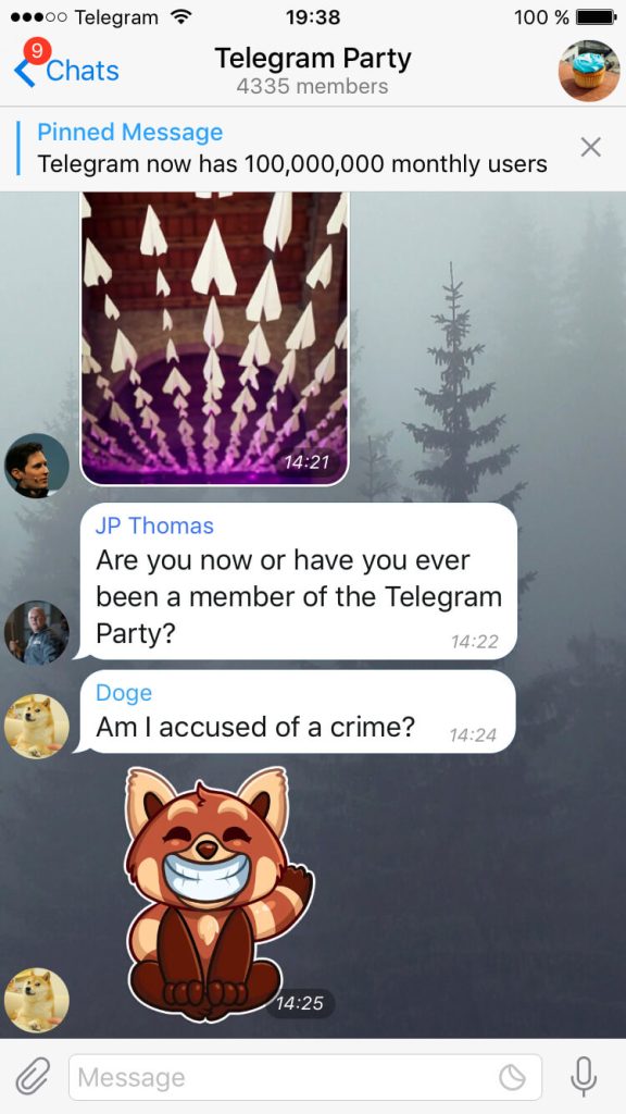 Telegram marketing