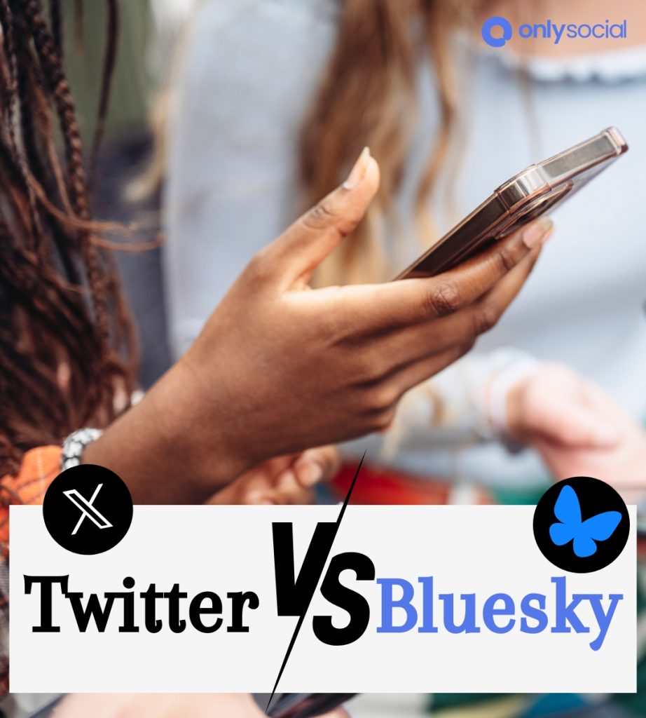 Bluesky vs Twitter X