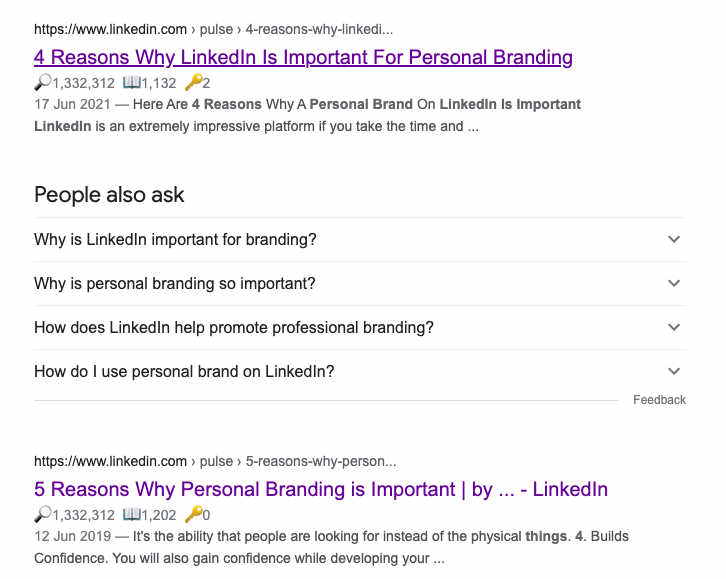 LinkedIn Articles