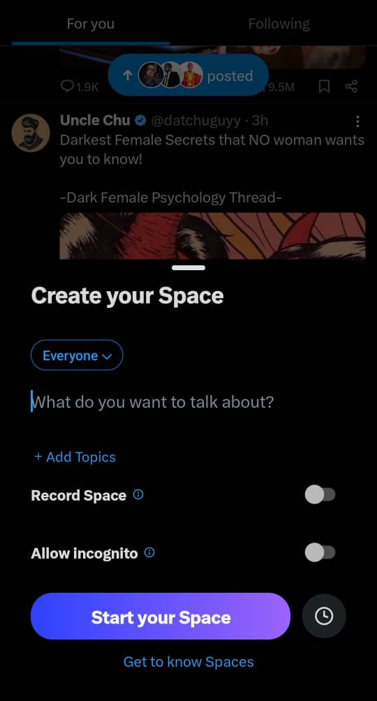 How to use Twitter Spaces