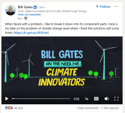 LinkedIn video ideas