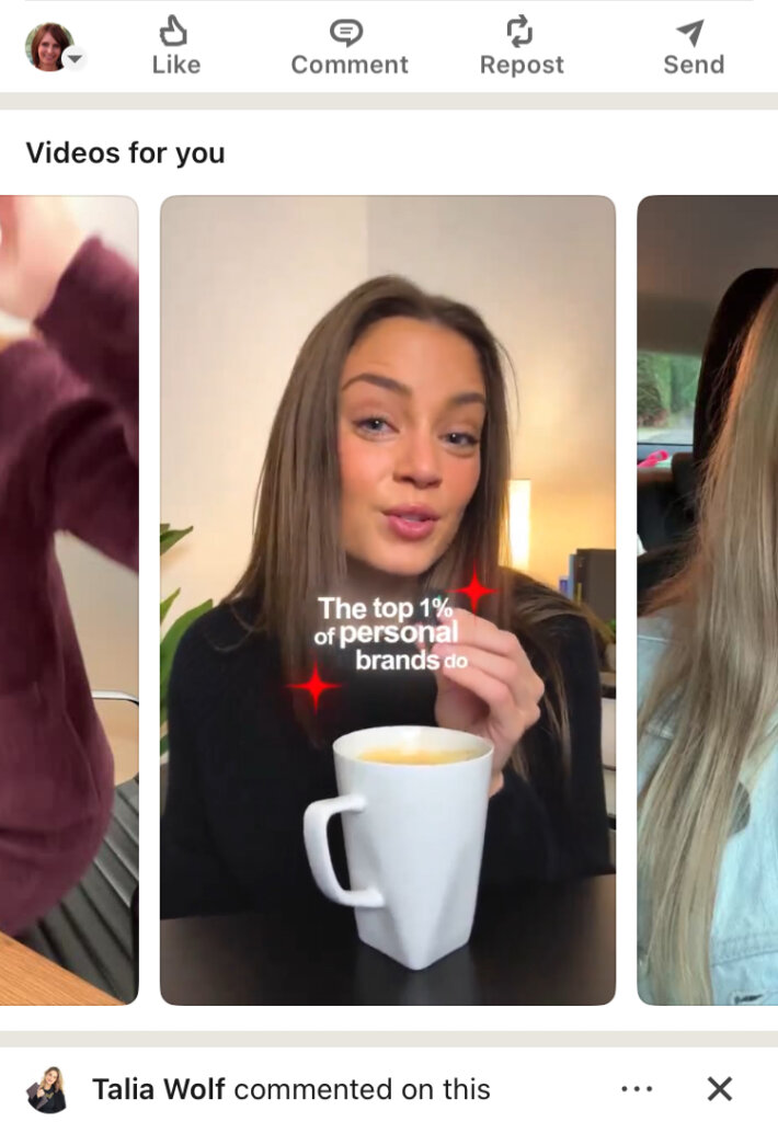 LinkedIn videos