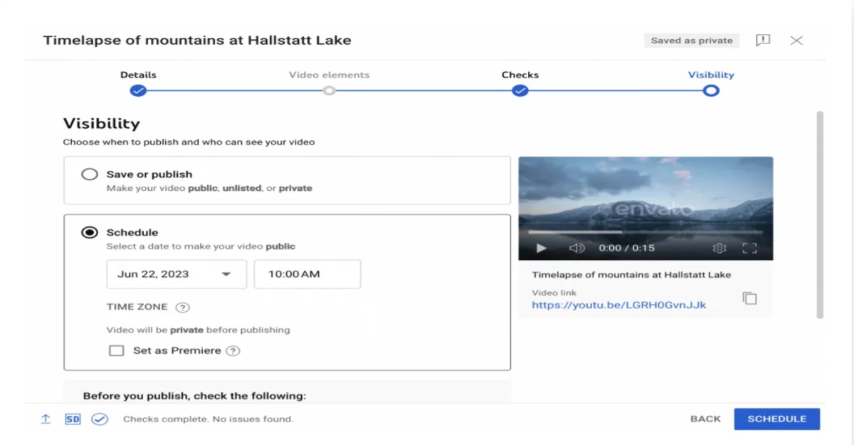 scheduling Social media posts