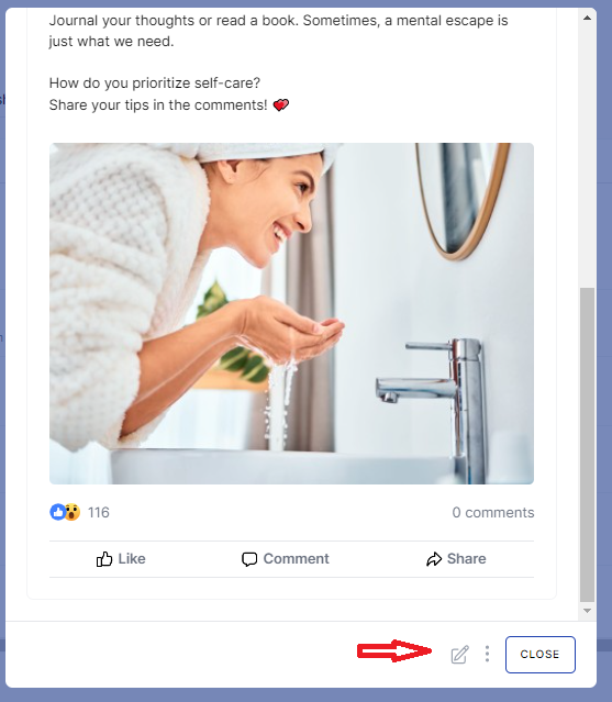 scheduling Social media posts