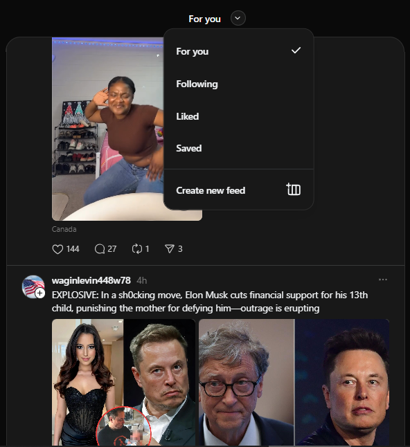 how the Threads algorithm works