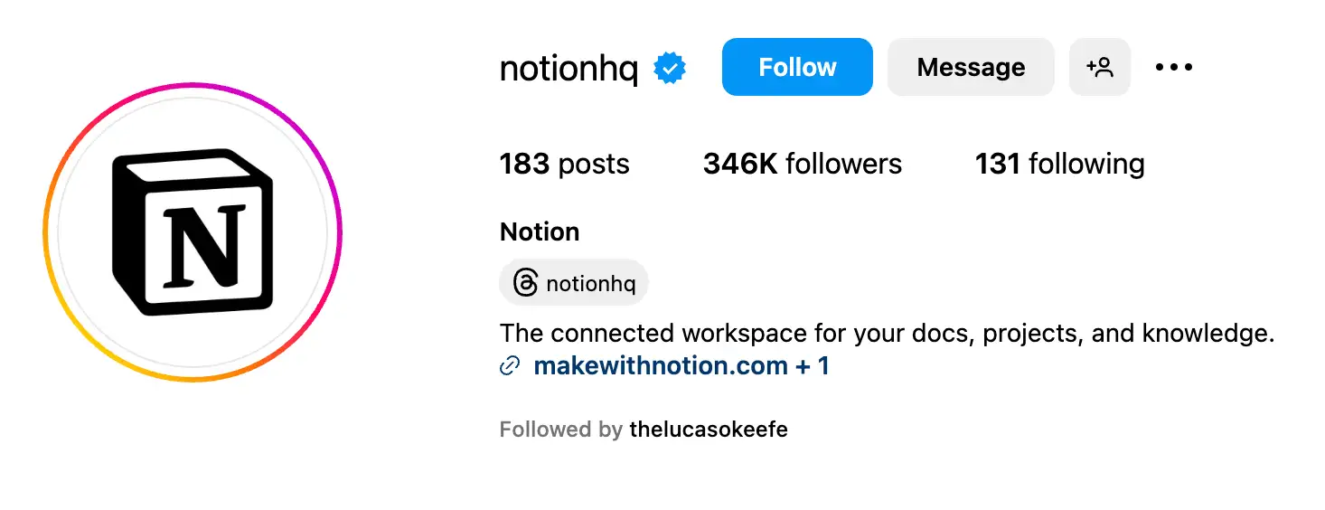Instagram bio ideas