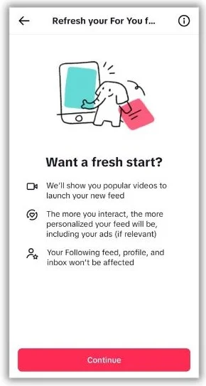 TikTok algorithm