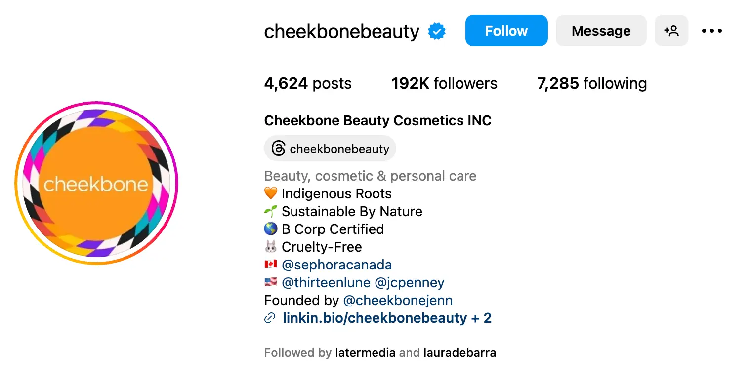 Crafting a good Instagram bio