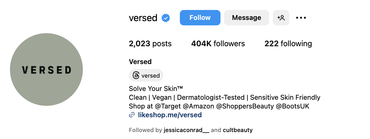 Crafting a good Instagram bio