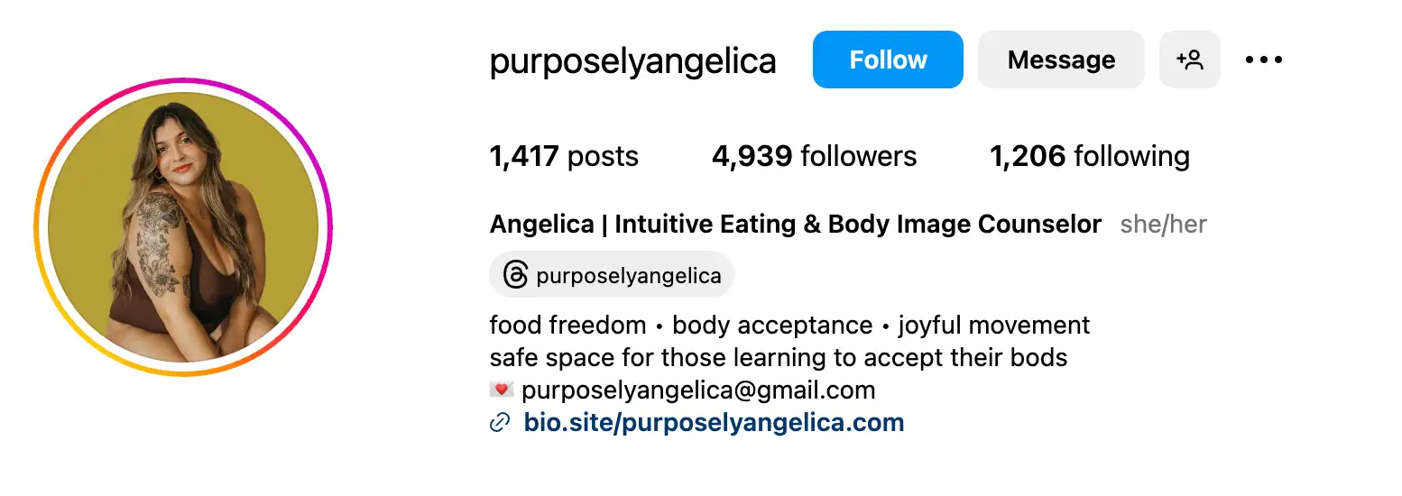 Instagram bio ideas