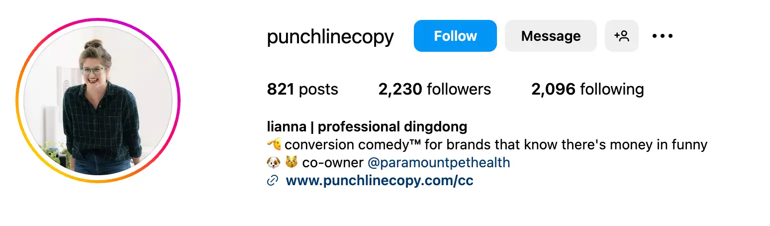 Instagram bio ideas