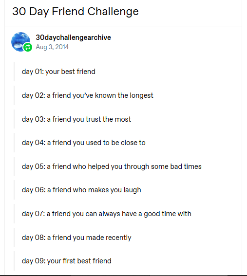 Tumblr post ideas
