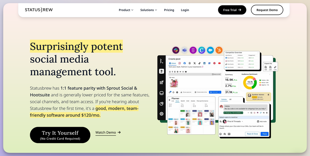 Sprout Social alternatives