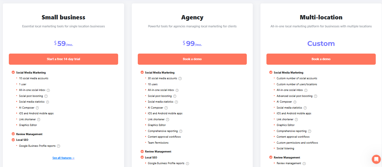 PromoRepublic pricing