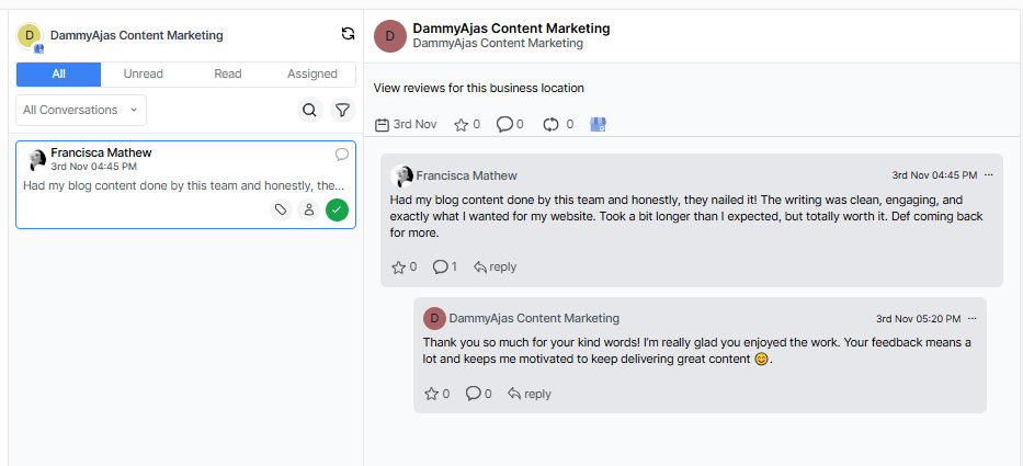 Manage Google Reviews for Multiple Locations