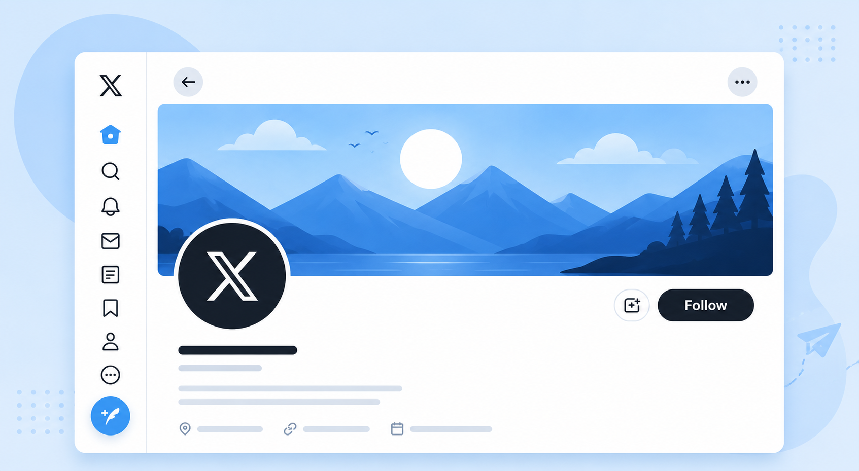 X Header Image Specifications